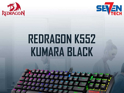 Redragon Keyboard Social Media Design agency awesome branding business gaming graphic design illustration keyboard post redragon seventec social