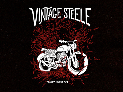 Vintage Steele T Shirt Design