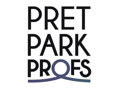 PretParkProfs Logo brand branding design iconic identity logo own theme park