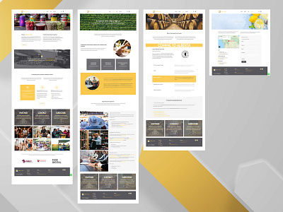 Graaf & Gold Distributors Website Mockup + Branding