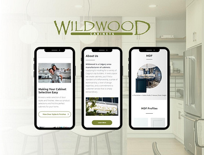 Wildwood Cabinets mobile design