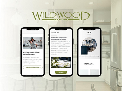 Wildwood Cabinets mobile design