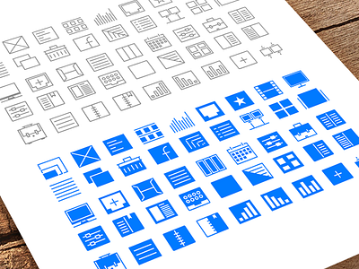 Drull Icons application blue design family gray icon icons ios ipad iphone pack