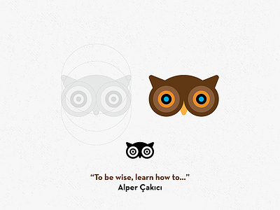 Owl Logo adobe animal branding circles eye eyes illustrator logo logos owl wise