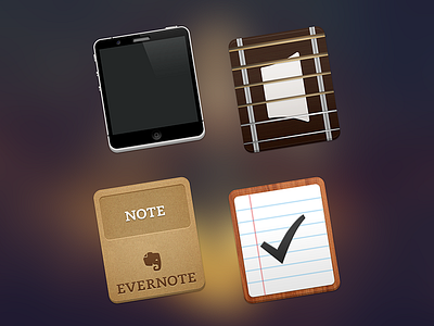 El Capitan Icons app apple device done evernote gibson icon ios note store