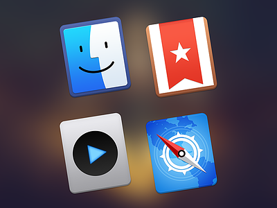 El Capitan Icons 2 app apple finder icon imovie mac macbook retina safari wunderlist