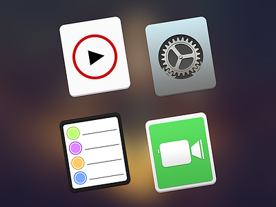 El Capitan Icons 3 apple done facetime preferences reminder settings things youtube