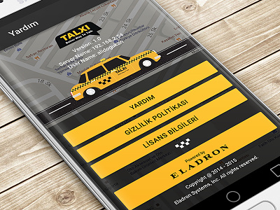 Taxi - About Us android auto button cab car design material opening profile service taxi walkthrough