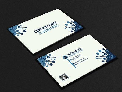 business card black blue business card corporate branding corporate business card corporate identity creative design flyer graphic green landscape logo magagine modern modern design official print ready professional simple