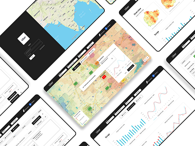 Web Dashboard for Data Analyst in Transportation Company