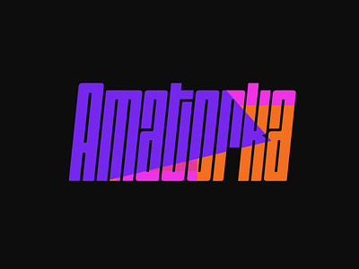 amatorka logo design