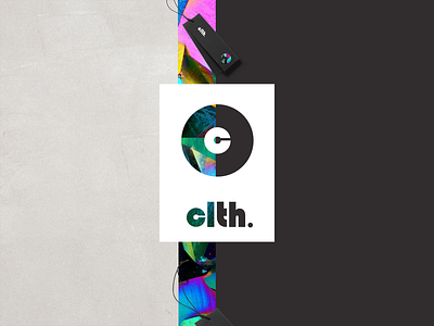 clth abstract brand brand identity branding color creative design fashion logo stuffstudio tyoe visual