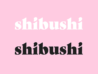 shibushi beauty brand brand identity branding cosmetic creative design ecommerce fashion logo shibushi shop stuff studio stuffstudio typography visual web