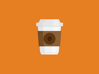 Coffee Cup coffee cup flat icon illustrator