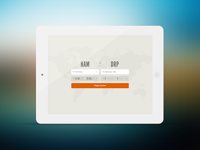 iPad Travelling App app bali earth globe ipad retro sketch sketchapp travel travelling vintage