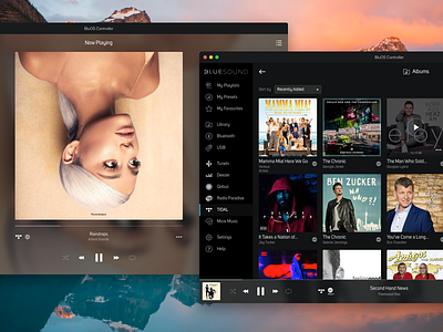 Multiroom: BluOS Desktop App app apple audio desktop macintosh macos multiroom music sonos windows