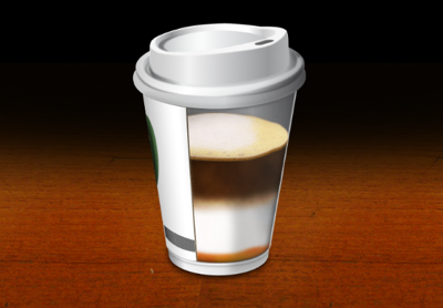 Coffee See-Through coffee design espresso illustrator photoshop togo
