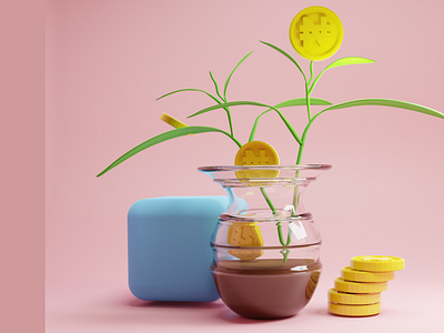 Savings 3D model