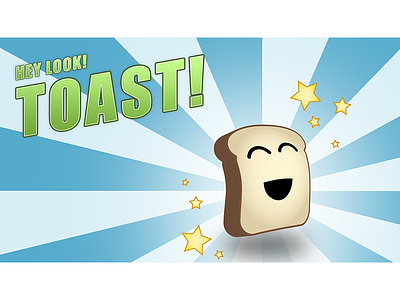 Hey Look! Toast! bread starburst toast