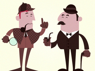 Sherlock Holmes illustration