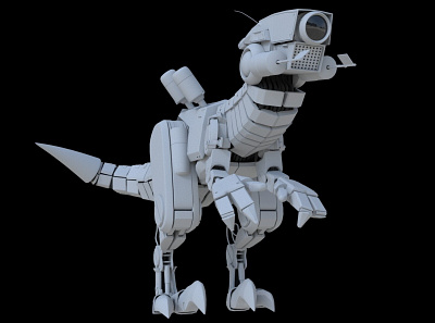 Dinobot 3d 3d animation 3d art 3d artist 3d model 3d modelling 3d sculpting animation cgi creature design mech mechanics robot robot art