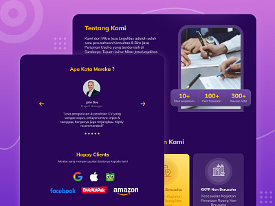 Landing Page UI/UX Design - Dark Theme - 2 dark landing ui ux web design