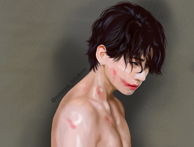 Jungkook bts illustration jungkook