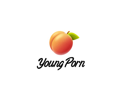 Young Porn logo peach porn young