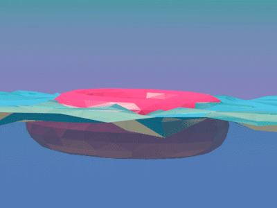 Adventures in 3D - part 1 3d blue low low poly pink poly