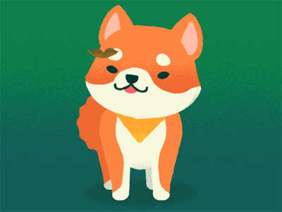 Shibe shenanigans animation illustration inu leaf shiba