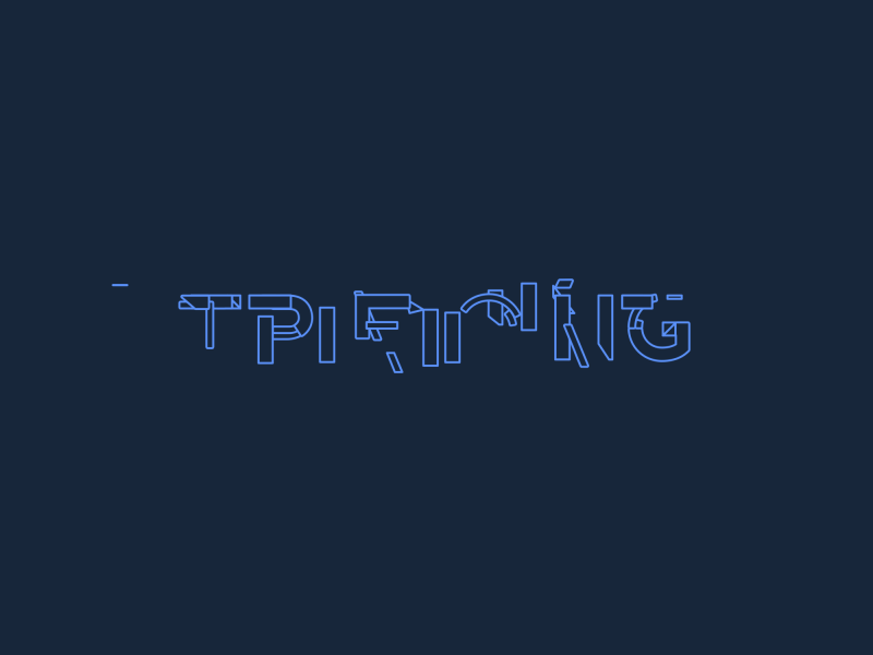 Morph Type animated transformers typeface