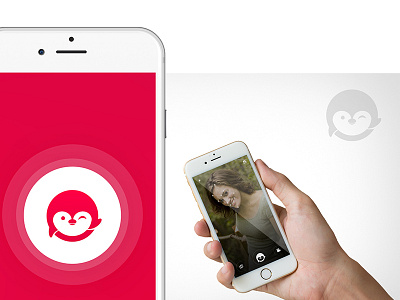 Augmented Reality App Concept app app design social ui