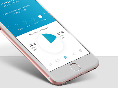 Financial Market App app app design clean finances financial market