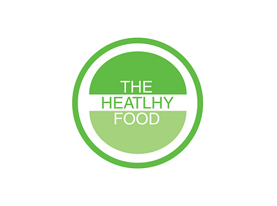 The Healthy Food - Logo Project brand identity branding branding design design logo logodesign logotype typography