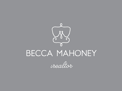 Becca Mahoney Logo branding design logo