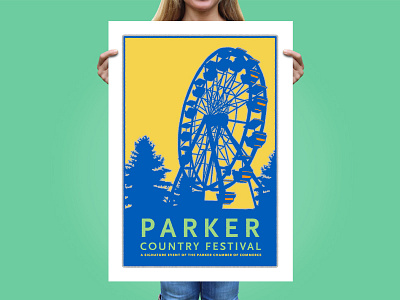 Parker Country Festival Logo & Poster Design