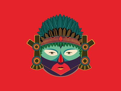 Azteca / Indígena design illustration illustrations illustrator indigena indigenous native