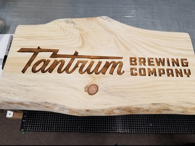 Wooden Beer Sign branding design illustration logo typography