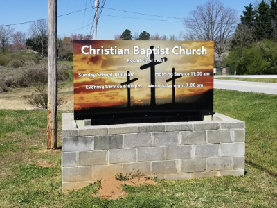 Church Sign