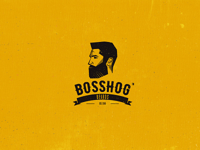 Mens Grooming Product Design: Bosshog Beards brand identity illustration logo design logo design branding logo designer logotype