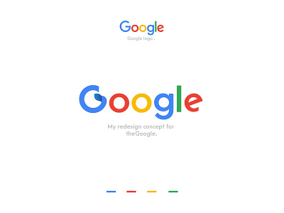 Google Logo - Redesign Concept by LizaX™. app design application branding creative google design icon logo redesign google redesign. technology