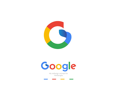 Google icon - Redesign Concept by LizaX™. app app design application branding creative google design icon logo redesign google redesign.