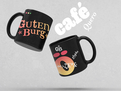 GutenBurg Mug – Experimental Type hamburguer