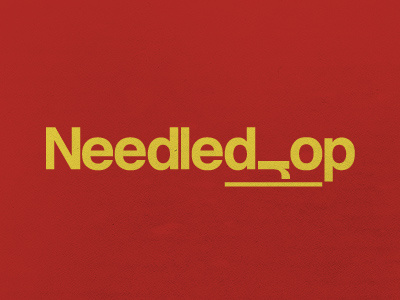Needledrop logo music needledrop vinyl