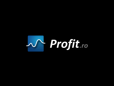 Profit.ro business earnings economic financial logo market