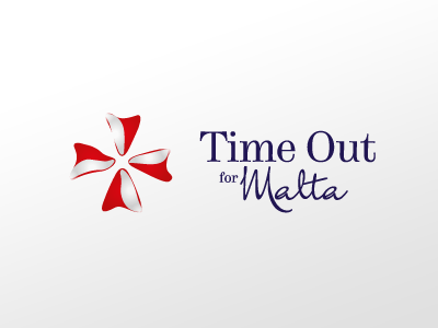 Time Out For Malta cross malta red tourism travel us white