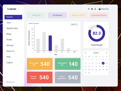 Job Profile Dashboard