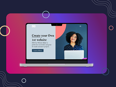 Website Landing Simple