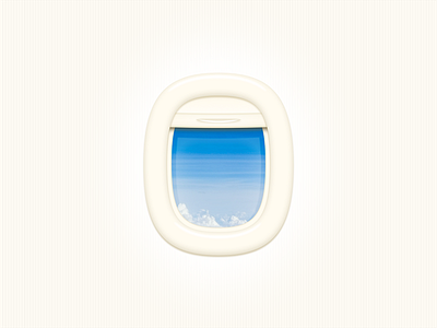 Aircraft window aircraft cloud retro sky window