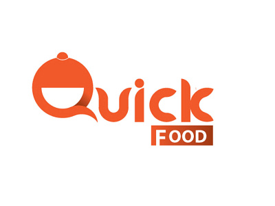 Quick Food Logo branding graphic design logo